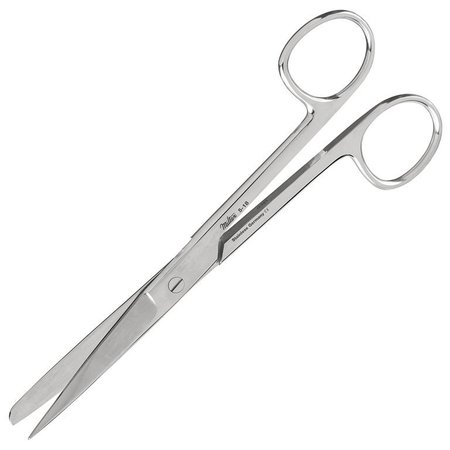 MILTEX INTEGRA Operating Scissors, 6.5in, Straight with Sharp/Blunt Tip 5-18